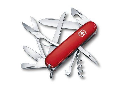 Kapesní nůž HUNTSMAN, 91 mm, červený