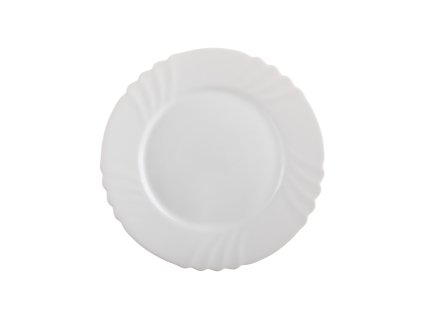 talíř dezertní skleněný EBRO 20cm BÍ