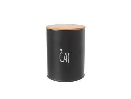 Dóza Čaj BLACK pr. 9,5 cm