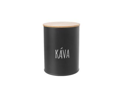 Dóza Káva BLACK pr. 9,5 cm
