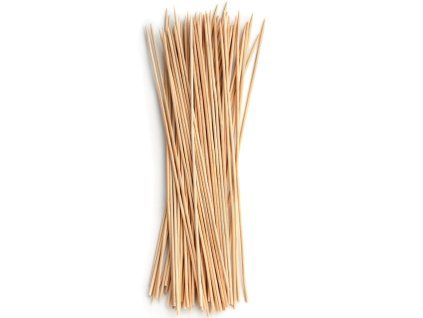 Špejle hrocené na ražniči 27 cm 40 ks