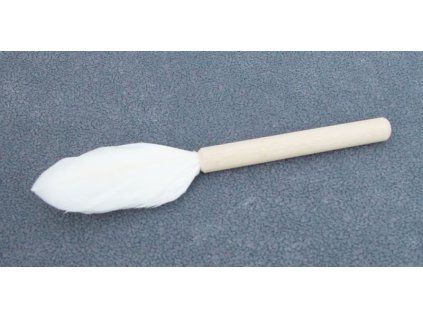 mašlovačka 18cm-malá ve dřevě, PEŘÍ