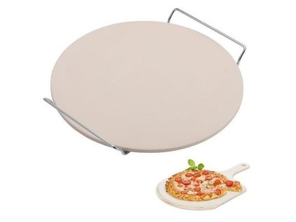 kámen d33cm na pečení pizzy WESTMARK, kulatý, keramika