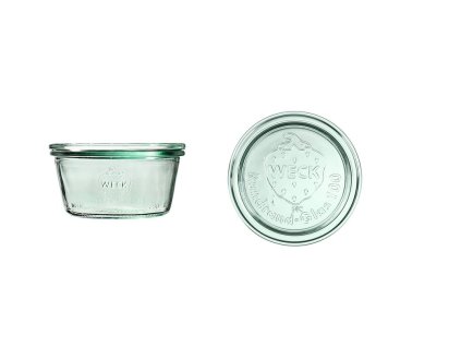 WECK sklen.zavař. 290ml+víčko-1ks-WECK Sturz (d100)