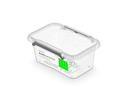antibakter.box  0,50 l 15x9,5x6,5cm,transp.plast