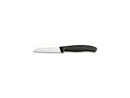 nůž  8cm na loupání SWISS Classic, černý, NR/plast