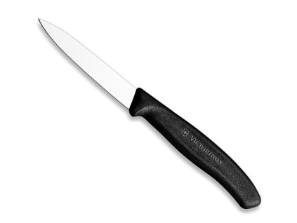 nůž  8cm kuch., HLADKÝ ČERNÝ, VICTORINOX