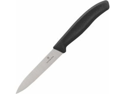 nůž 10cm kuch., HLADKÝ ČERNÝ, VICTORINOX