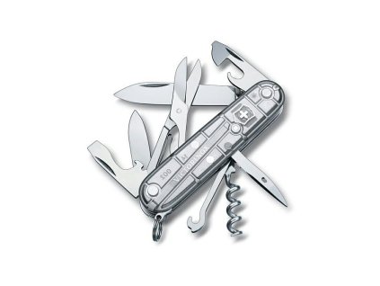 nůž 14-funkcí 91mm Climber Silvertech, kapesní Victorinox