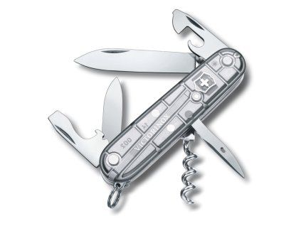 Kapesní nůž SPARTAN, 91 mm, stříbrný transparentní