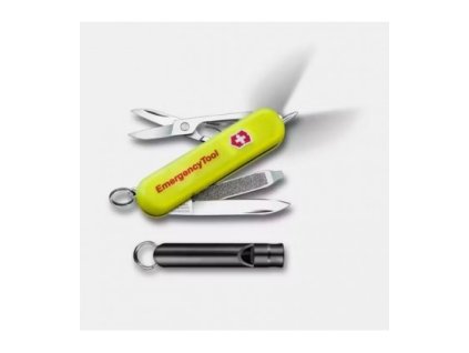 nůž  8-funkcí 58mm Signat.Lite žl.fosforesk.,LED sv., Victorinox,