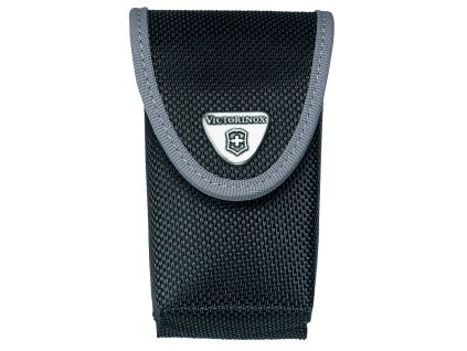 Pouzdro na kapesní nůž Victorinox 91 mm 5-8 želízek, s přihrádkou na baterku, nylonové, černé