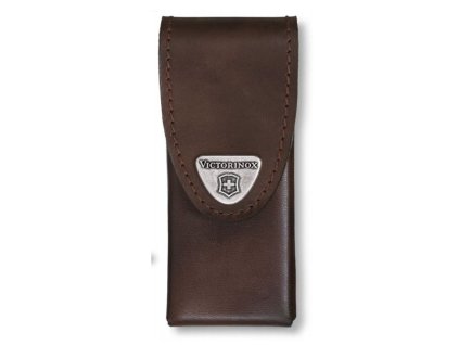 Pouzdro pro SwissTool Spirit Plus, kožené, hnědé