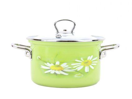hrnec BELIS DAISY 20cm 3,6l se skleněnou poklicí