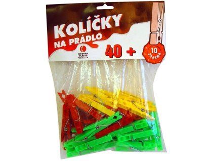 kolíčky 50ks H92, 7,2x1,6x0,9cm, plast