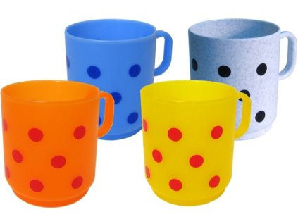 hrníček 0,25l PP+1bar.pot., plast