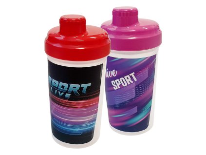 šejkr / sportovní láhev 500ml NEW SPORTLIFE PH mix dekorů