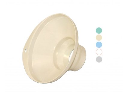 nálevka d5,4-14cm, výš.7,5cm, zavař., mix barev, plast