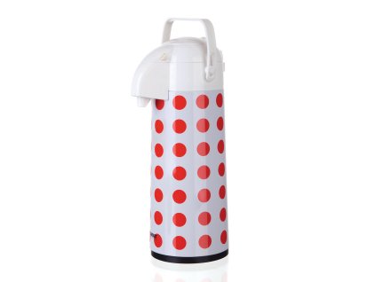 termoska s pumpičkou 1,9l nerez+PH PUNTÍKY CULINARIA