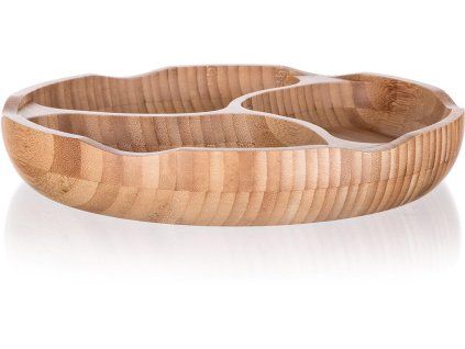 miska dělená pr.25x4cm bambus BRILLANTE