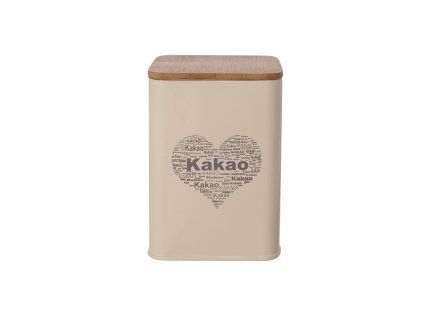 Dóza Kakao SRDCE 9,5x9,5x14 cm