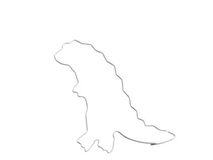 Vykrajovačka dinosaurus