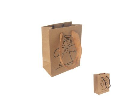 Dárková taška ANDĚL 11,5x6,5x14,5 cm
