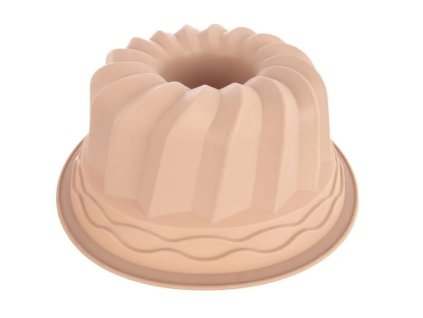 bábovka d23,5x11cm béžová, silikon