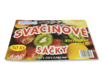 sáčky 25x35cm- 50ks-svačinové, MI