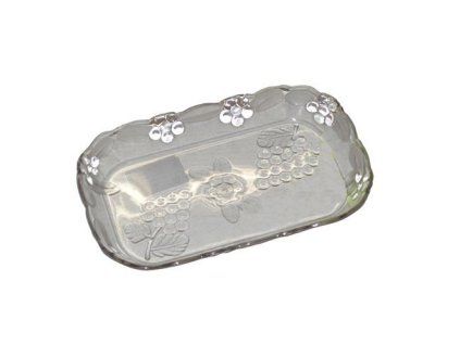 miska imitace skla KRYSTAL 19x12x2cm PH