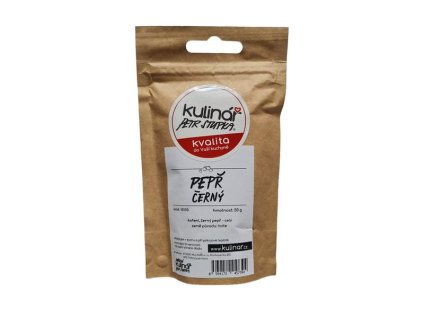 koření-"K"-PEPŘ ČERNÝ M, CELÝ, sáček-50g  QQ