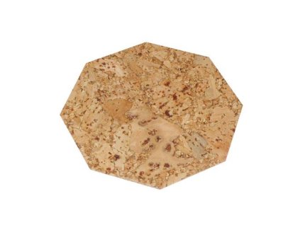 prostírání osmihran 10cm korek     (6ks)