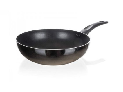 pánev d28x8,0cm WOK BLACK CUISINO, nepř.p.,indukce