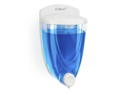 dávkovač 0,65l mýdla UH čirý (KNK), na zeď, plast