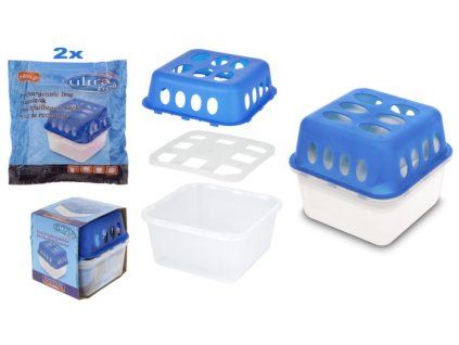 pohlcovač vlhk.400g., 2ks, plast