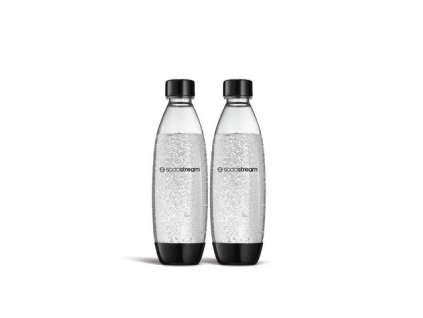 Láhev FUSE 2x1l Black SodaStream- vhodné do myčky