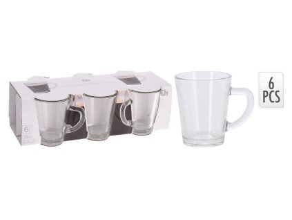 hrnek  70ml ESPRESSO skleněný (6ks)