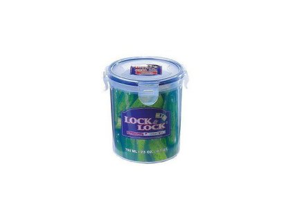 dóza 0,70l LOCK HPL932D kulatá, d9,1x11,1cm, plast