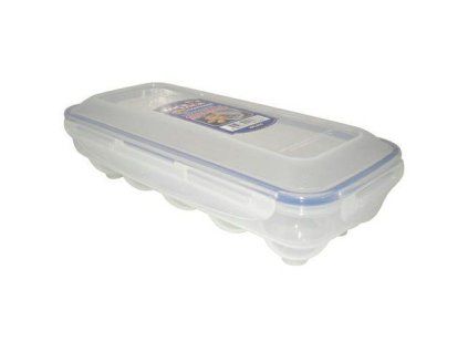 dóza na 10ks vajec LOCK HPL953, 27x12x 6,8cm, plast