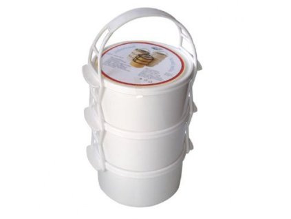 Petra plast 907400 Plastový jídlonosič 3x1 l 35 8350