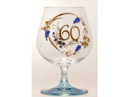 SKLENICE BRANDY VYROCI 60 modrá 35 17151