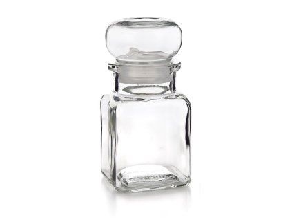 kořenka 120ml hran.s uzávěrem skl.