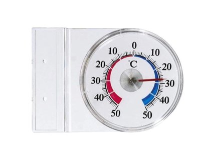 teploměr okenní kulatý 7cm PH TRA 14.6003