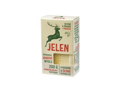 mýdlo jádrové JELEN 200g