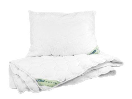 polštář a přikrývka řada NATUR LINE Aloe Vera