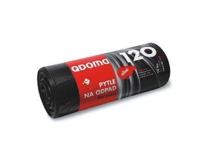 pytle na odpadky 120l (10ks) 70x110cm ČER 32µ SILNÉ