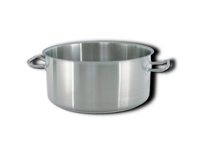 hrnec nízký pr.24cm  4,5l nerez