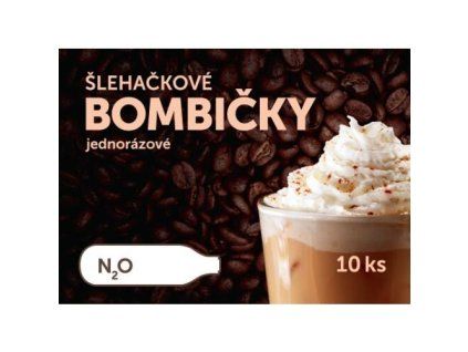 bombička šlehačka náplň jednorázová (10ks)