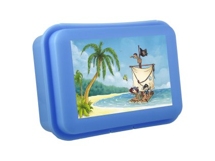 box svačinový 18x13x7cm s klick.uz. dětský dekor PH mix