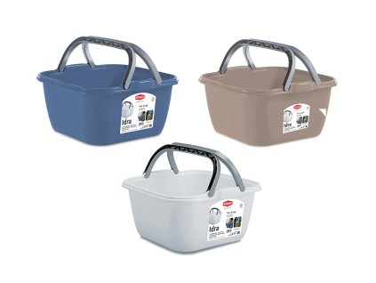 dřez čtverec IDRA 35cm (13l) s uchy PH mix barev